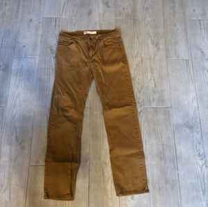 Levis dark khakis